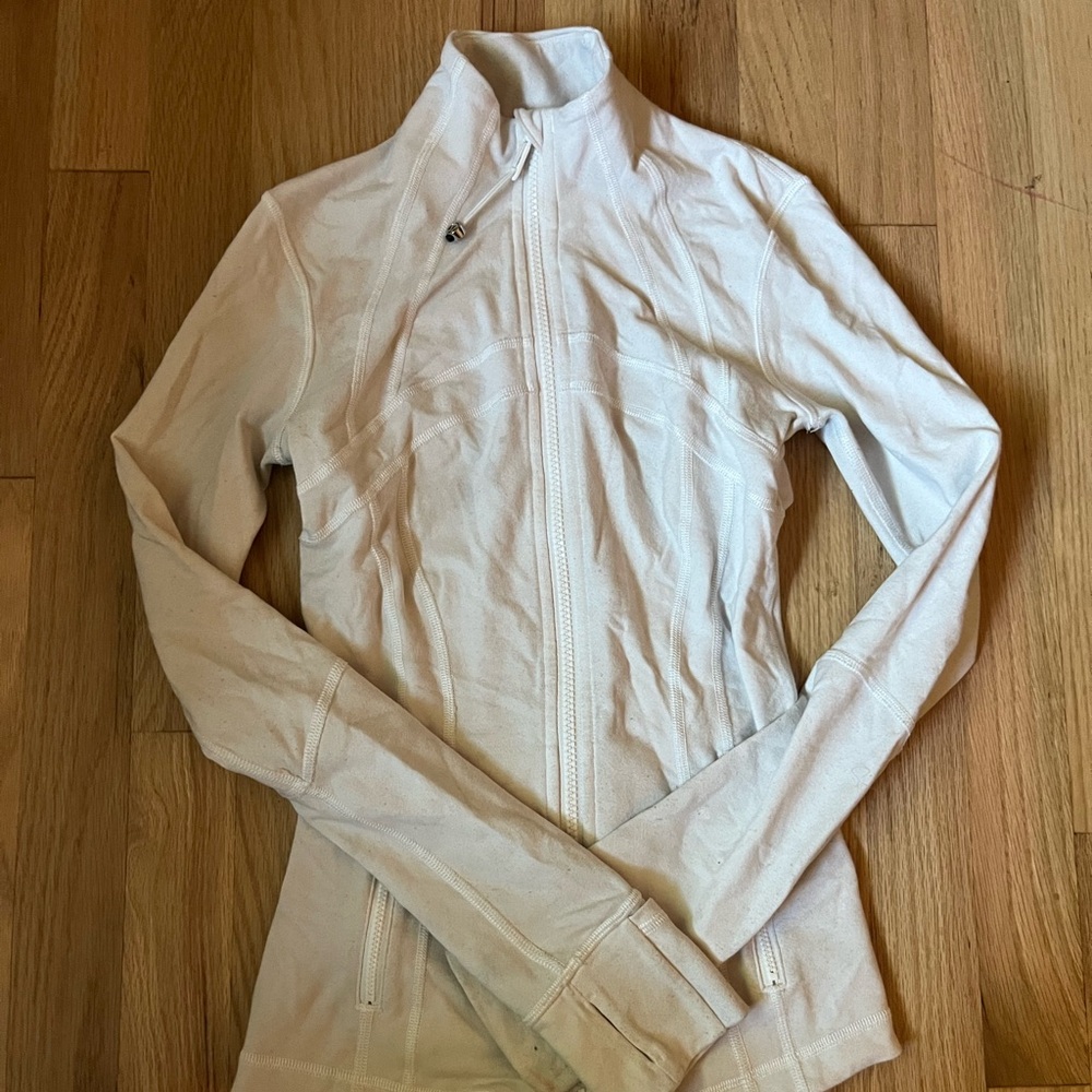 Lululemon Define Jacket White Size 2